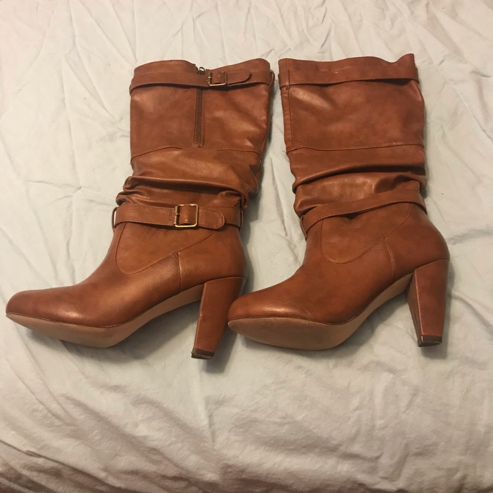 Brown boots